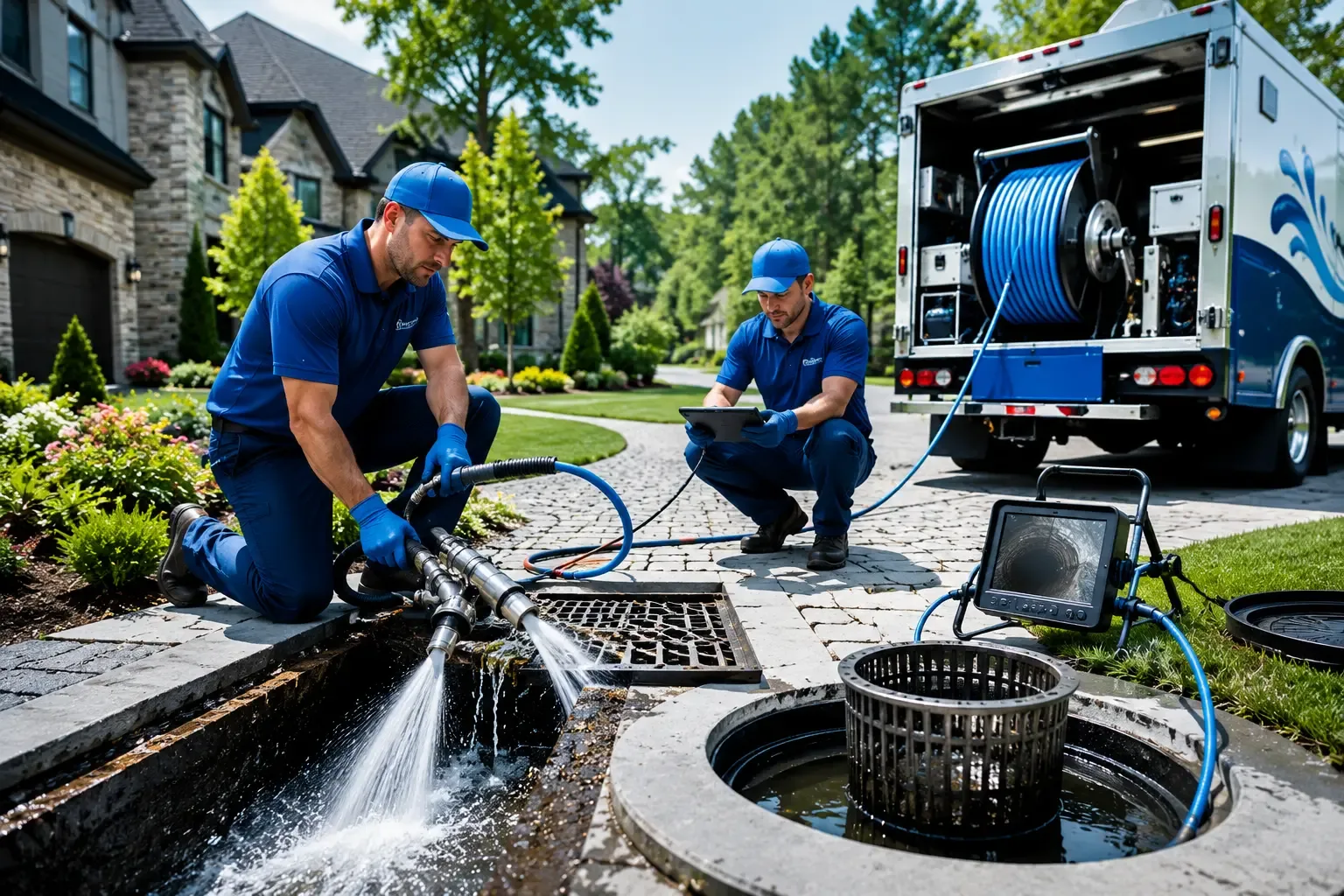 Local outdoor drain cleaning professionals in Unionville, VA
